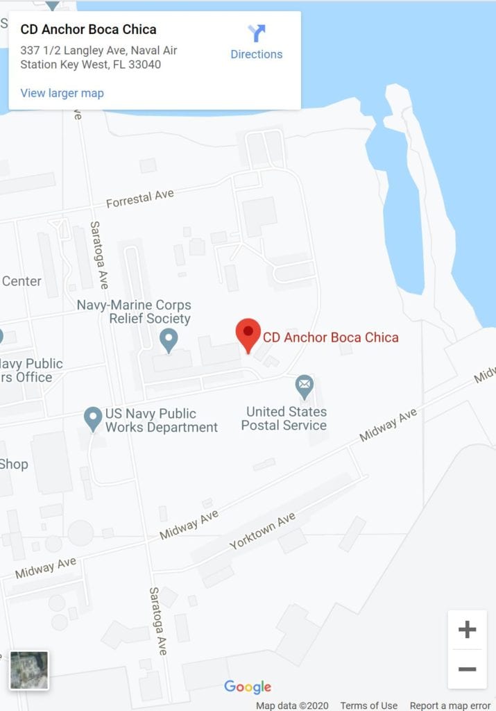 CD Anchor Boca Chica Map